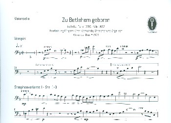 Zu Bethlehem geboren