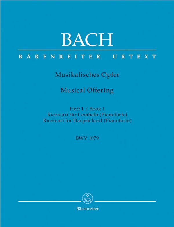 Musikalisches Opfer BWV1079 Band 1