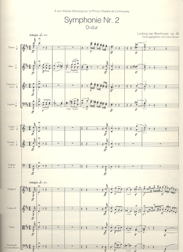 Sinfonie D-Dur Nr.2 op.36