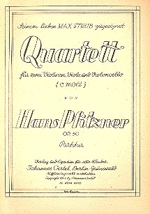 Streichquartett c-Moll op.50