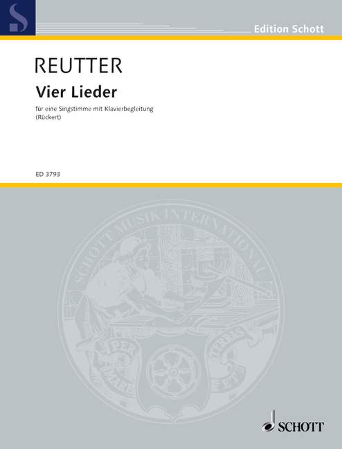 4 Lieder op.54