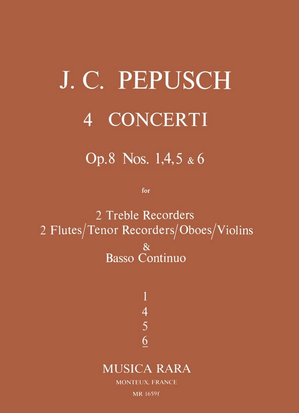 Concerto in f Major op.8,6