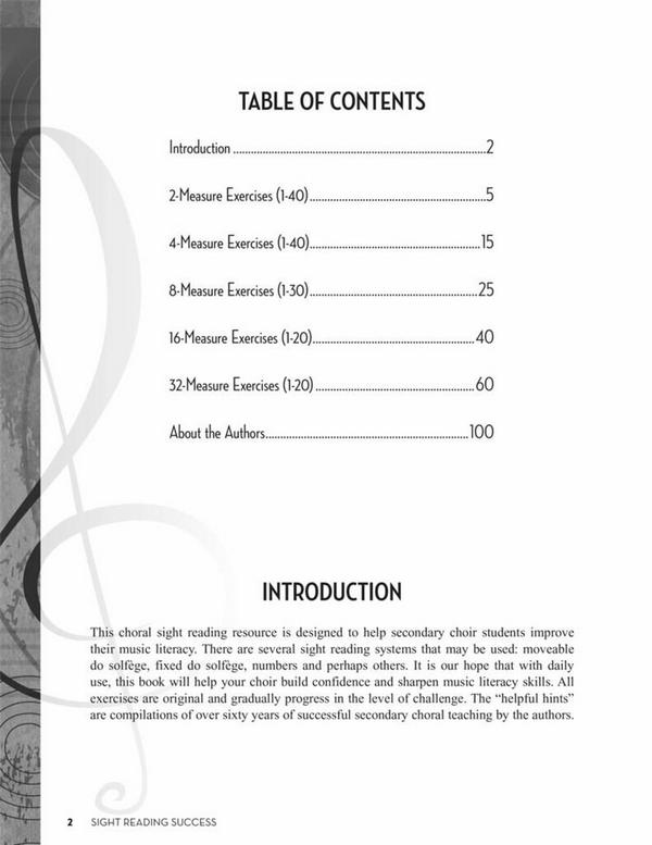 Sight Reading Success