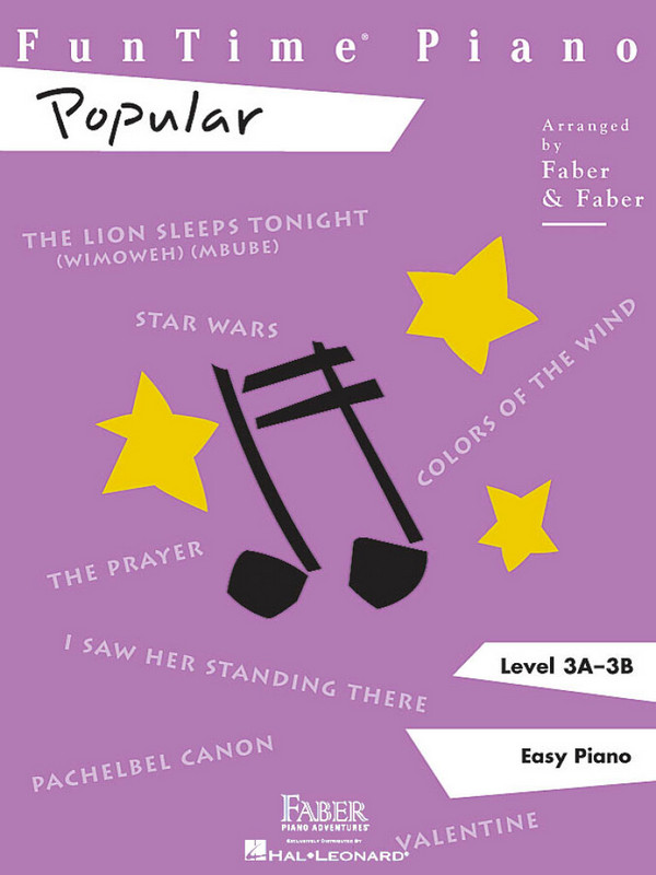Funtime Piano Popular Level 3a-3b: