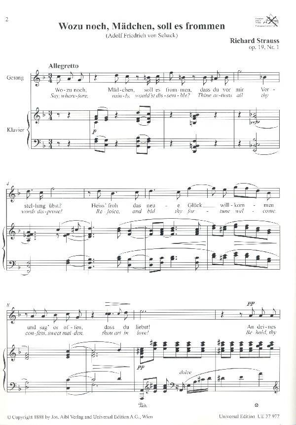 6 Lieder aus Lotosblätter op.19