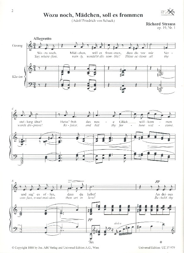 6 Lieder aus Lotosblätter op.19