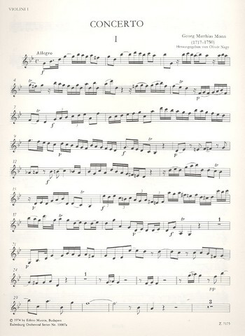 Konzert g-Moll