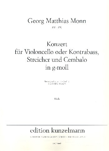 Konzert g-Moll