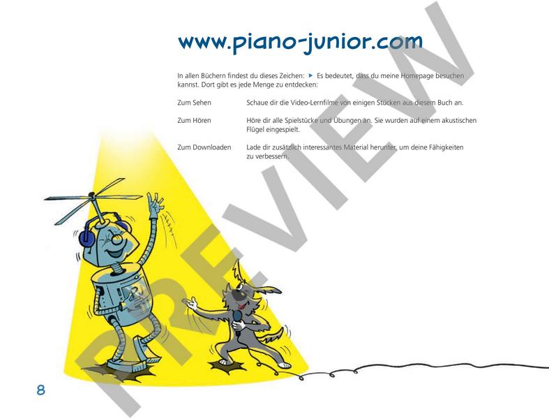 Piano junior - Klavierschule Band 1 (+Online-Material)