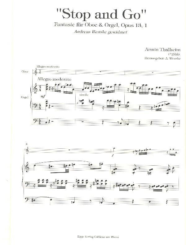 "Stop and Go" Fantasie op.13,1