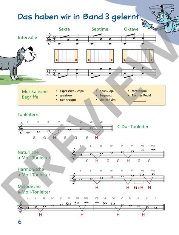 Piano junior - Klavierschule Band 4 (+Online-Material)