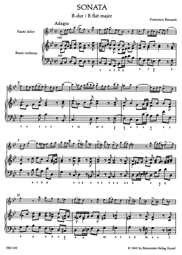 Blockflötenmusik des italienischen Barock - 6 Sonaten 