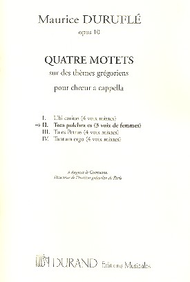 Tota pulchra es op.10,2