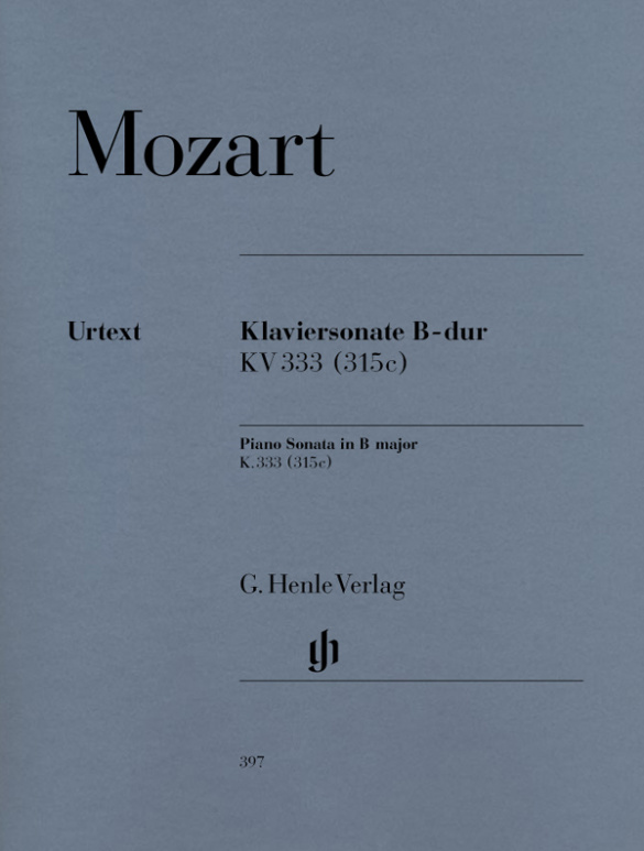 Sonate B-Dur KV333