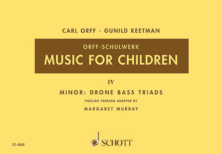Music for Children vol.4 minor: drone-bass triads