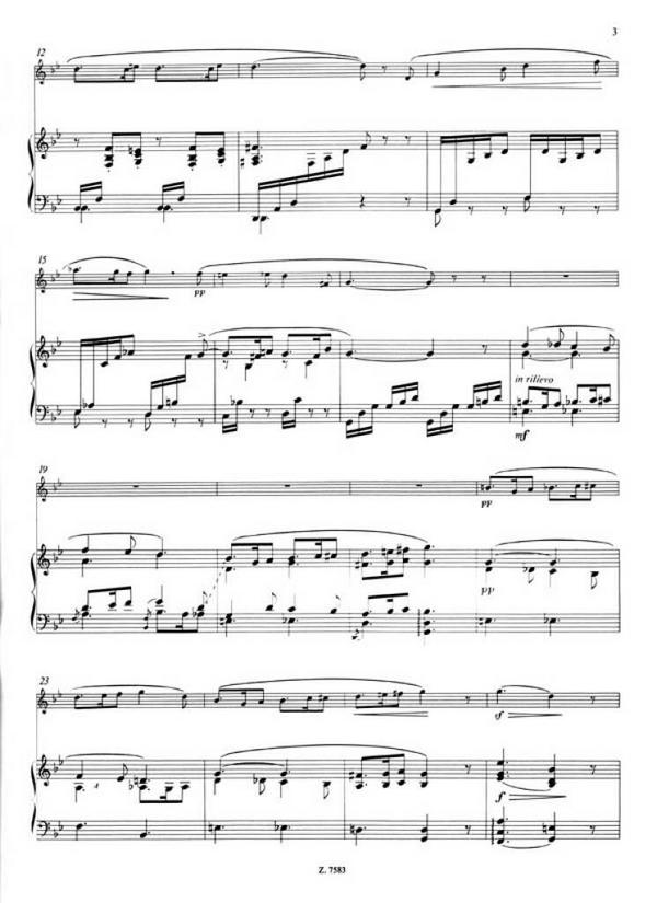 Sicilienne op.78 für