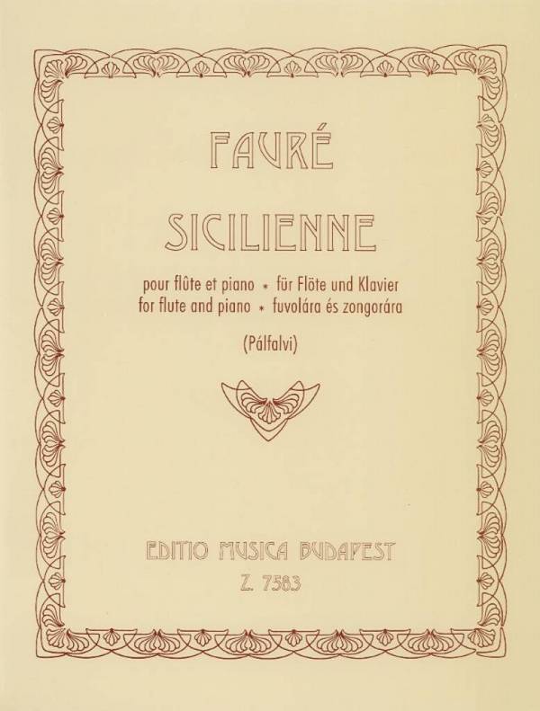 Sicilienne op.78 für