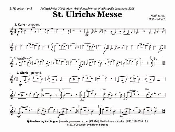 St. Ulrichs Messe