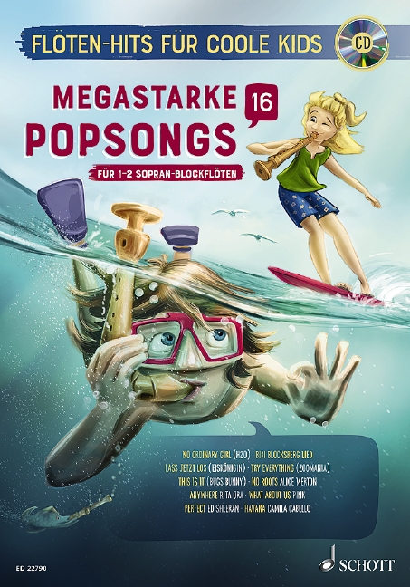 Megastarke Popsongs Band 16 (+CD)