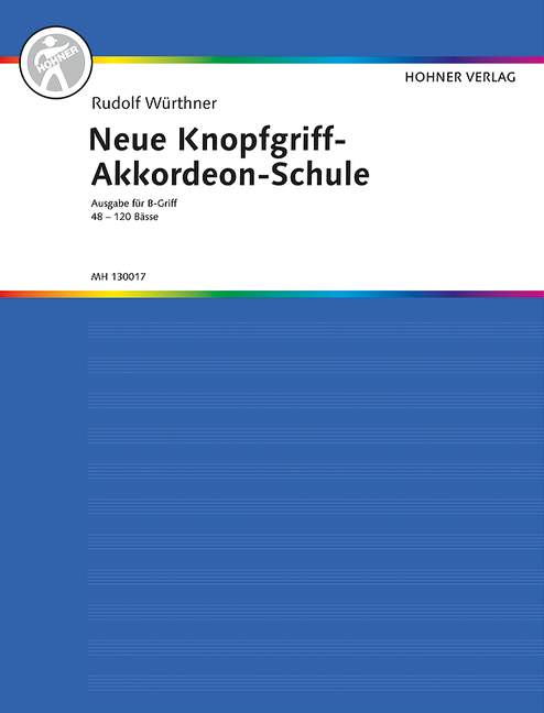 Neue Knopfgriff-Akkordeonschule