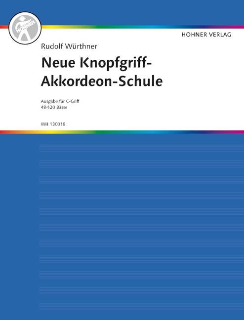 Neue Knopfgriff-Akkordeonschule