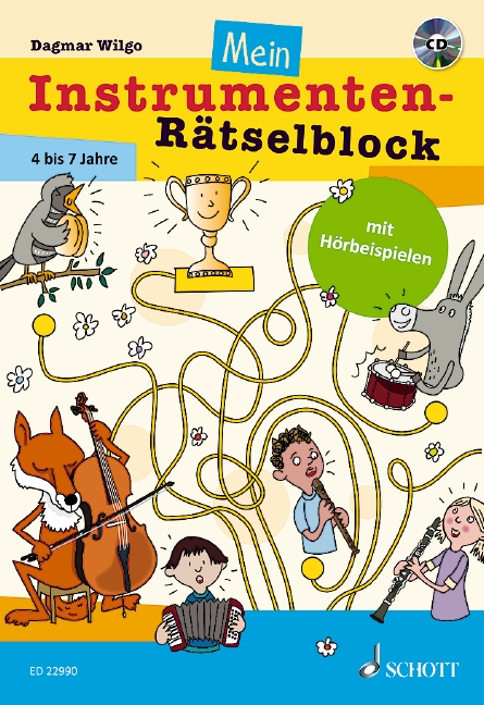 Mein Instrumenten-Rätselblock (+CD)