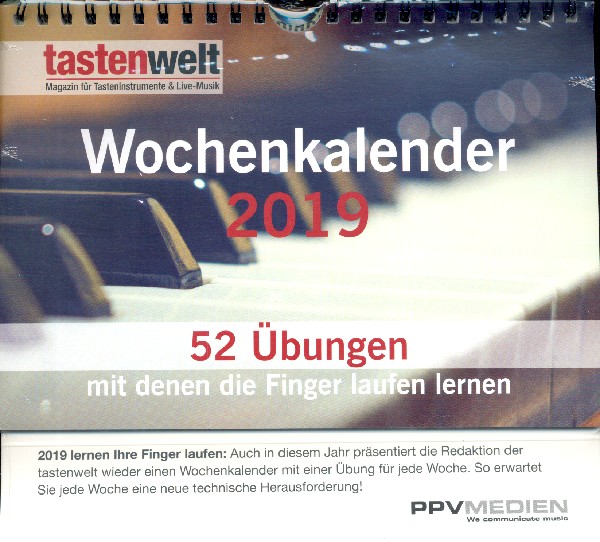 Tastenwelt Kalender 2019