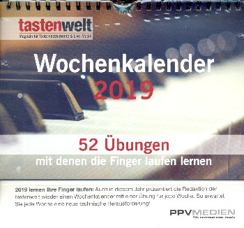 Tastenwelt Kalender 2019