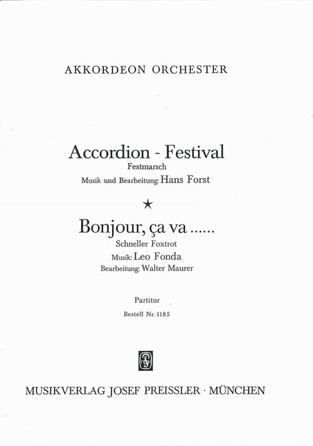 Accordion Festival Festmarsch