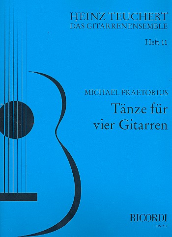 Tänze für 4 Gitarren (Verlagskopie)