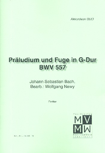 Präludium und Fuge G-Dur BWV557