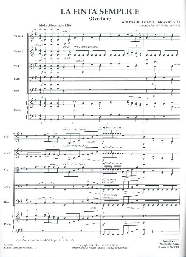 La finta semplice Overture