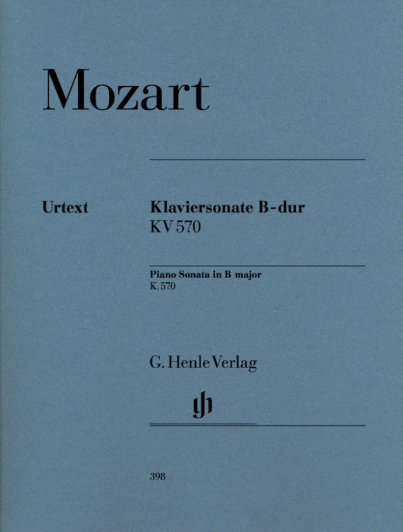 Sonate B-Dur KV570