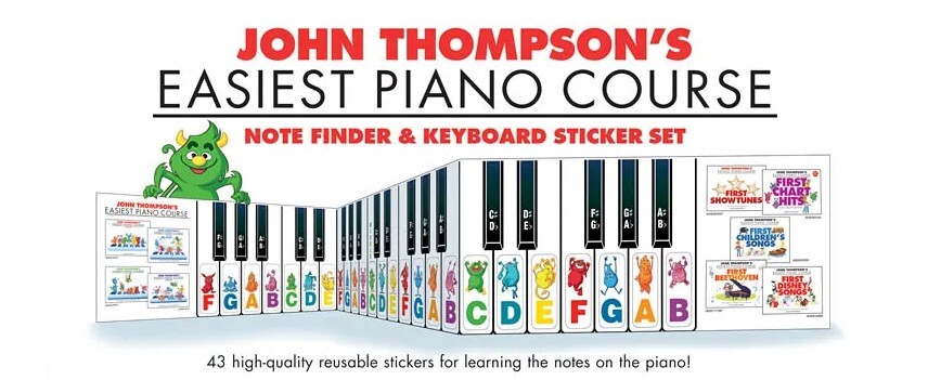 Note Finder & Keyboard Sticker Set