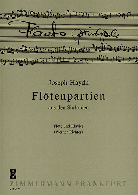 Flötenpartien aus Sinfonien