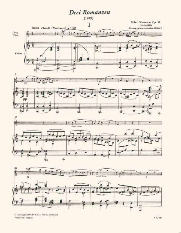 3 Romanzen op.94