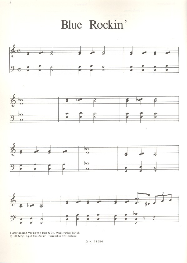 Boogie Woogie: 8 easy Boogie Woogie