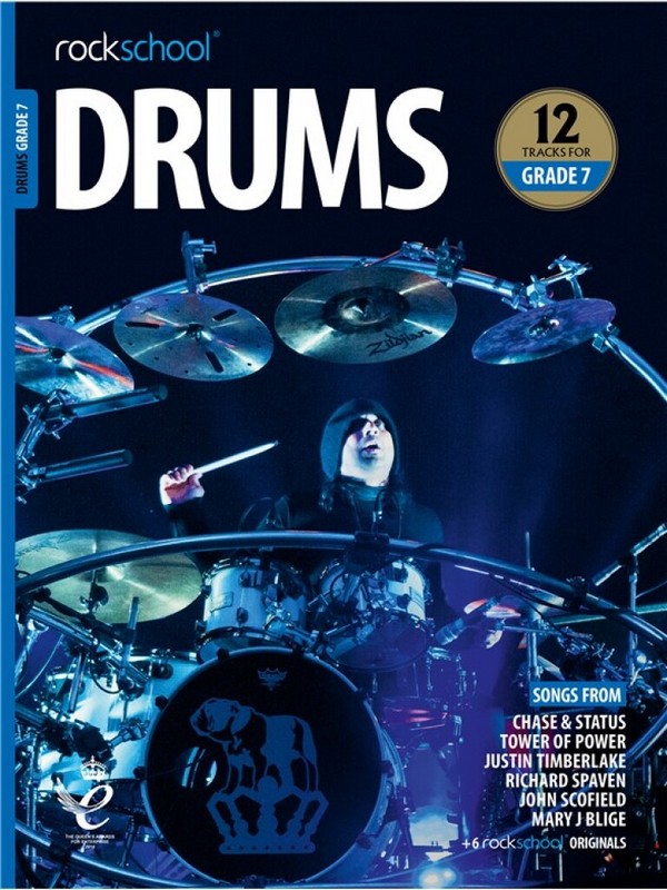 Rockschool Drums - Grade 7 (+audio online):