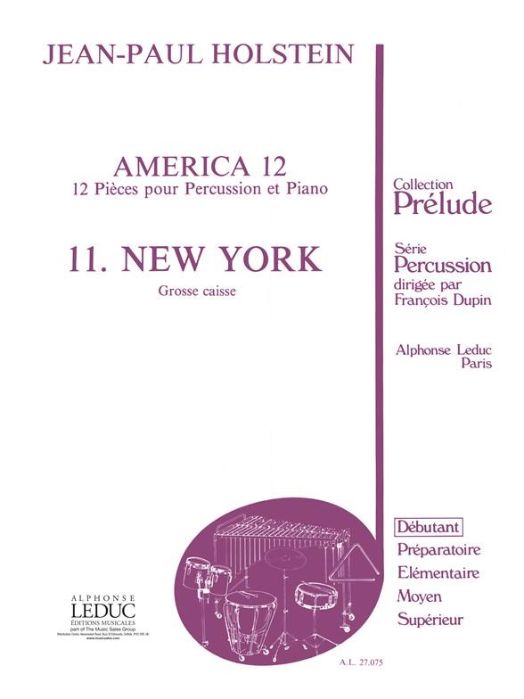 AMERICA 12 12 PIECES POUR PERCUS-