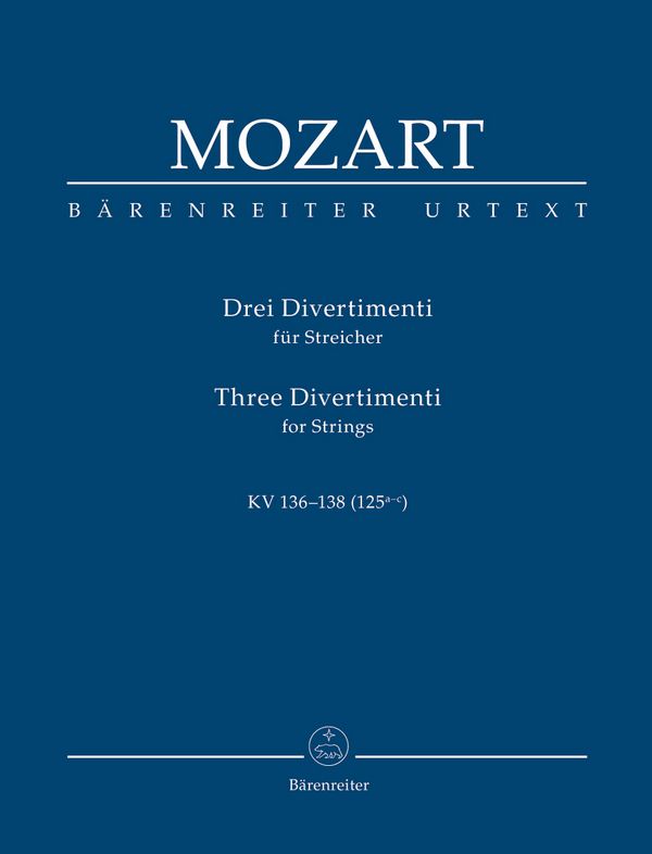 3 Divertimenti KV136-138