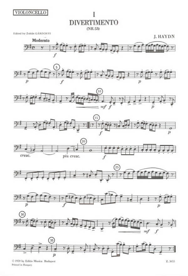 6 Divertimenti für Band 1