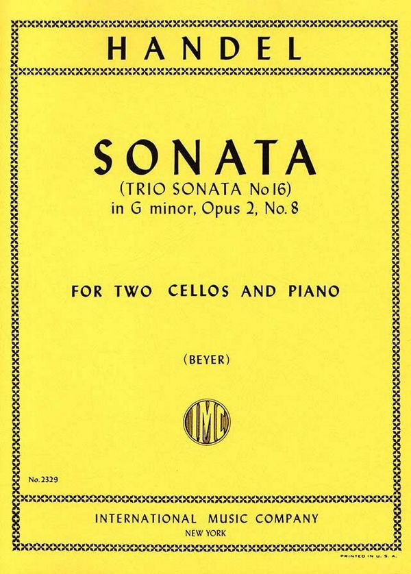 Sonata g minor op.2,8