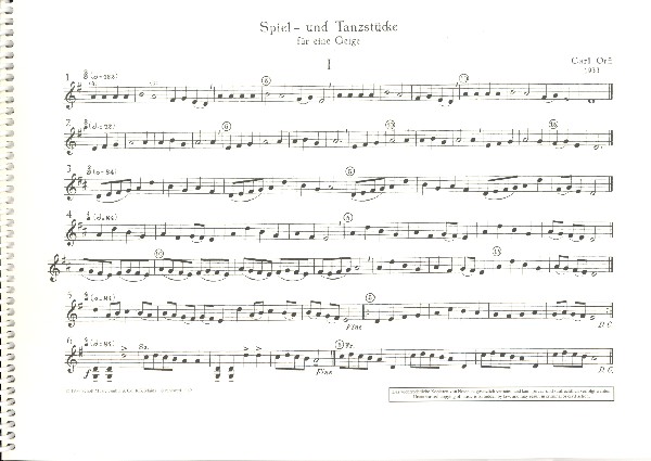 Geigen-Übung Heft 1
