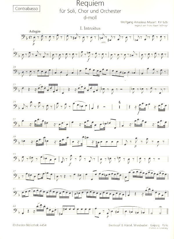 Requiem d-Moll KV626 - Missa pro Defunctis