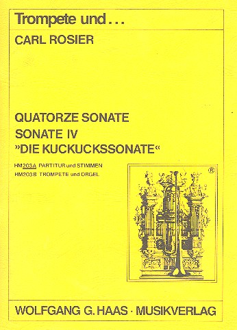 Sonate Nr.4 für Trompete und Streicher