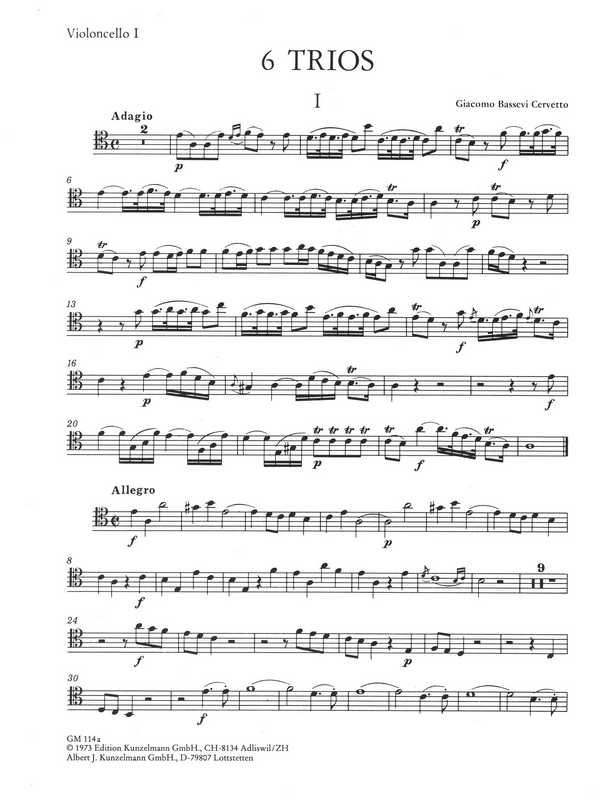 6 Trios Band 1 (Nr.1-3)