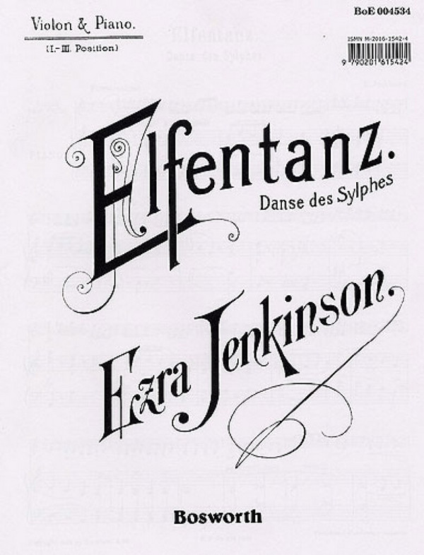 Elfentanz für Violine (1. und 3. Lage)