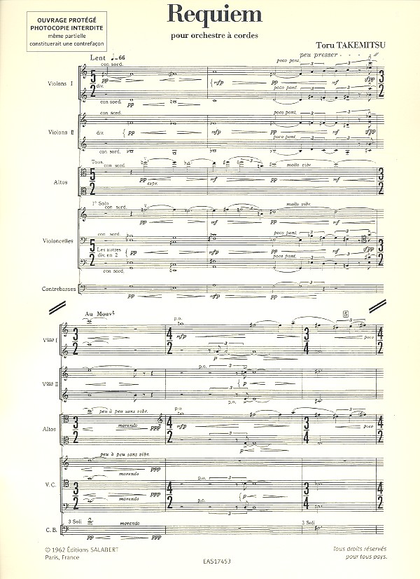 Requiem pour orchestre à cordes