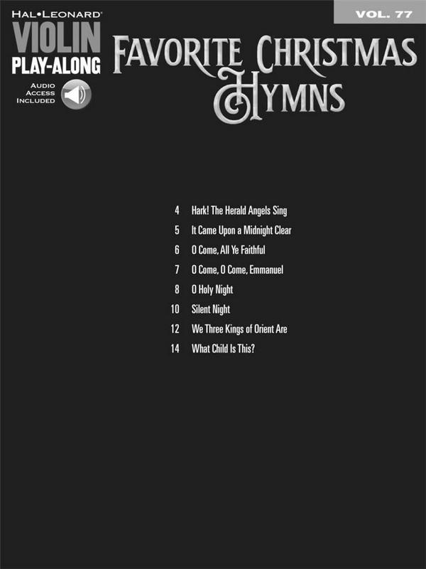 Favorite Christmas Hymns (+Online Audio)