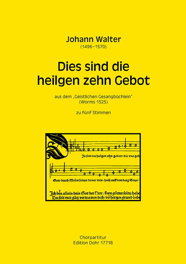 Dies sind die heiligen 10 Gebot
